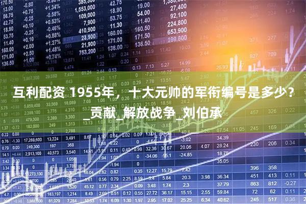 互利配资 1955年，十大元帅的军衔编号是多少？_贡献_解放战争_刘伯承
